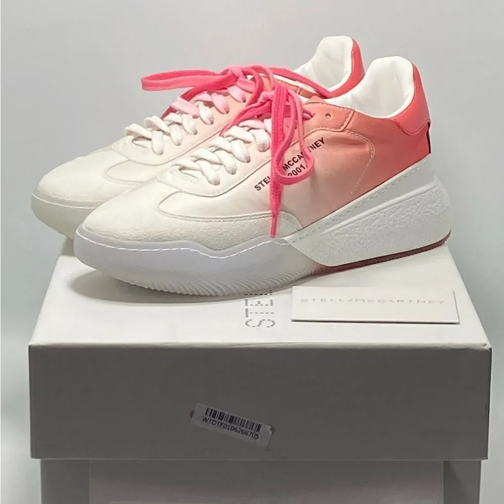 Stella McCartney gradient lace-up sneakers size 37